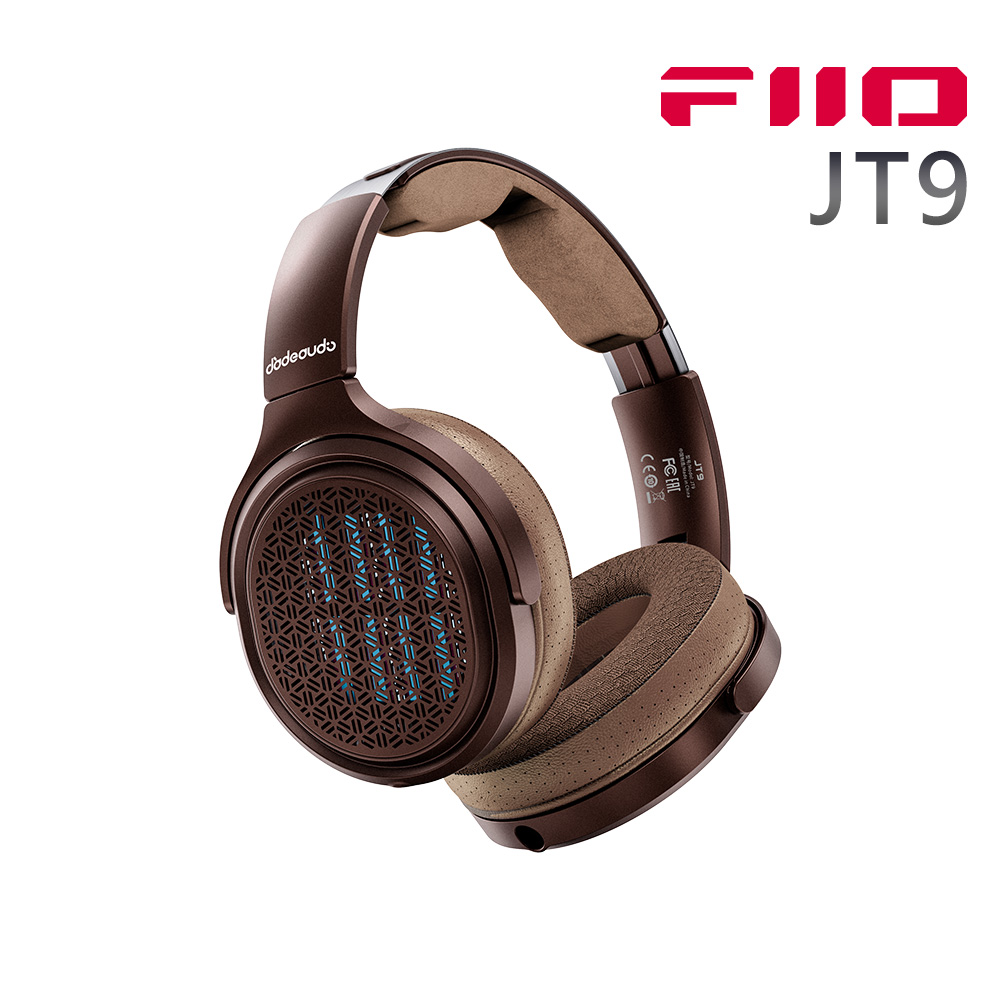 FIIO X Jade Audio JT9 開放式平板振膜耳罩耳機-復古咖