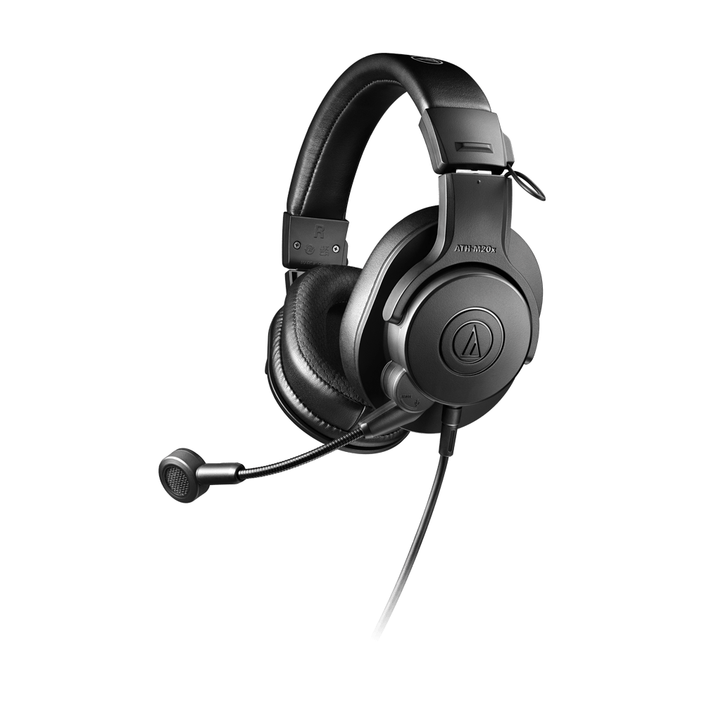audio-technica 鐵三角 ATH-M20xSTS 直播專用耳機麥克風