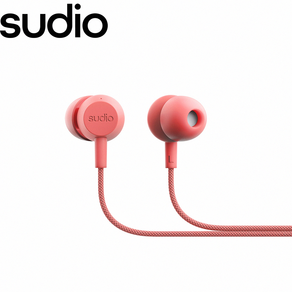SUDIO V3 有線耳機 - 桃桃來【不知道同學 月老聯名】（其他規格）