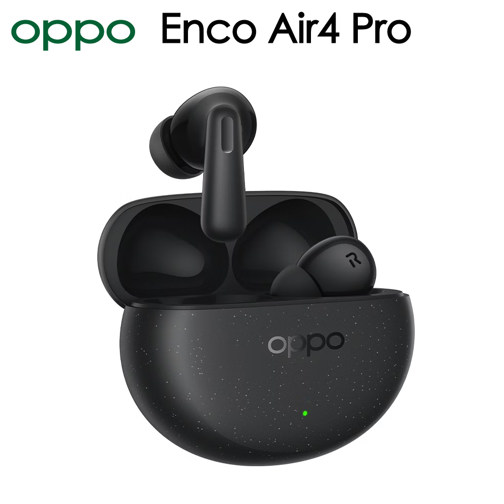 OPPO Enco Air4 Pro 真無線降噪耳機 夜黑 PChome 24h購物