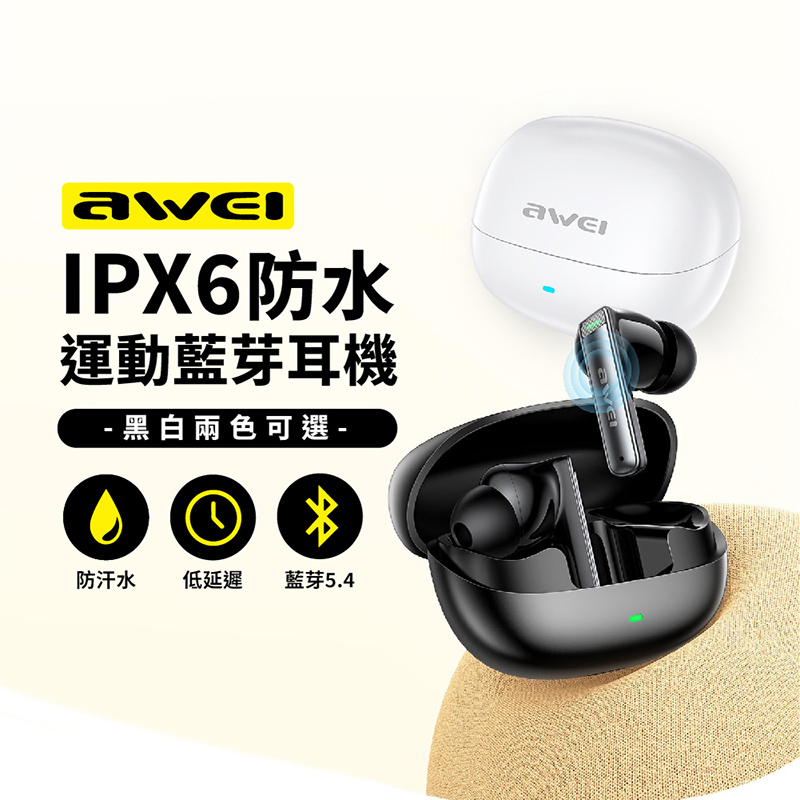 AWEI 用維 T88 TWS真無線藍牙耳機
