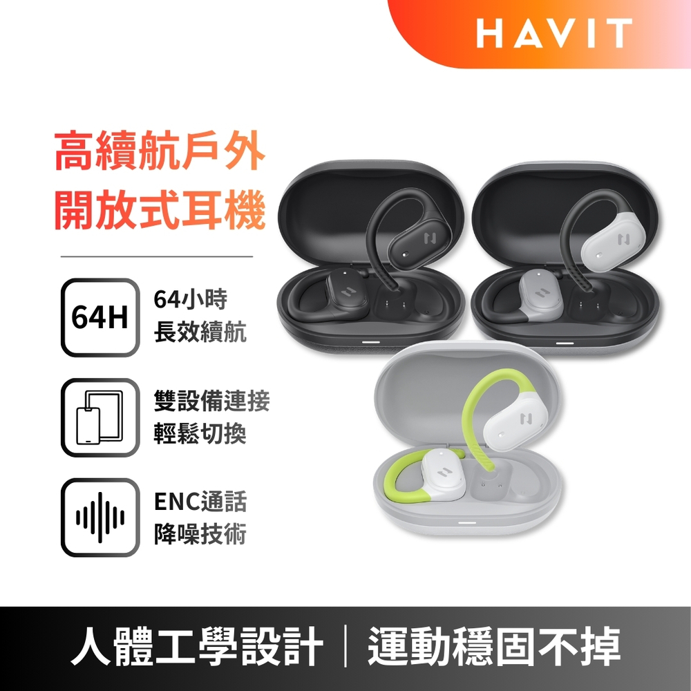 Havit OWS915 高續航戶外開放式藍牙耳機