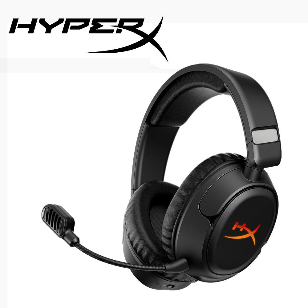 HyperX Cloud Flight 2 RGB 雙模無線電競耳機 黑色