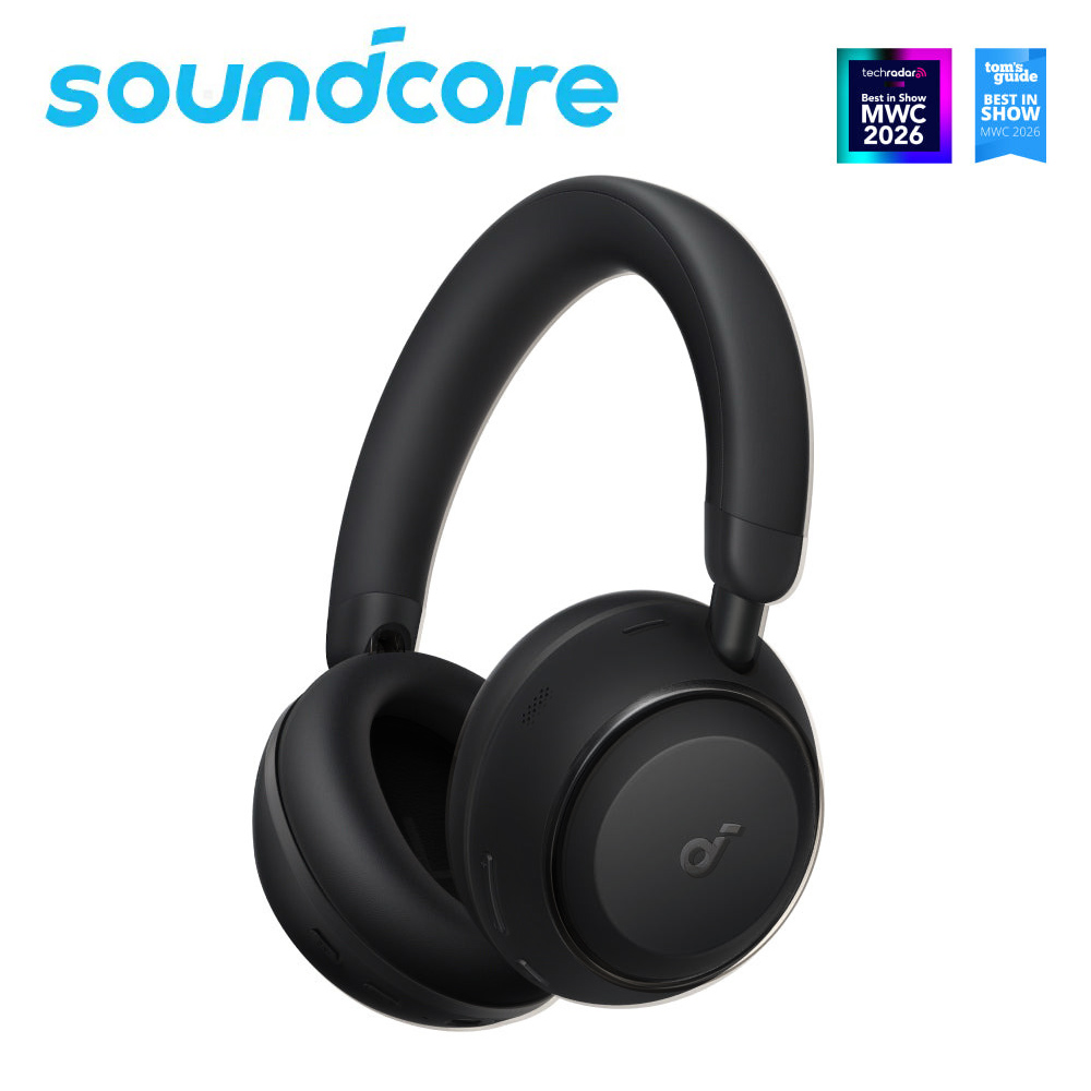 soundcore Space 2 主動降噪無線耳罩式耳機|深空黑