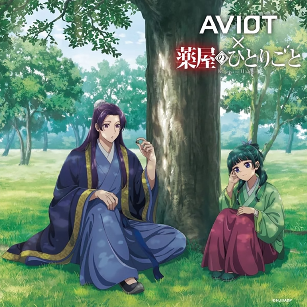 AVIOT X 藥師少女的獨語 -聯名款耳機 TE-Q3-KSR 真無線藍牙耳機|官方授權
