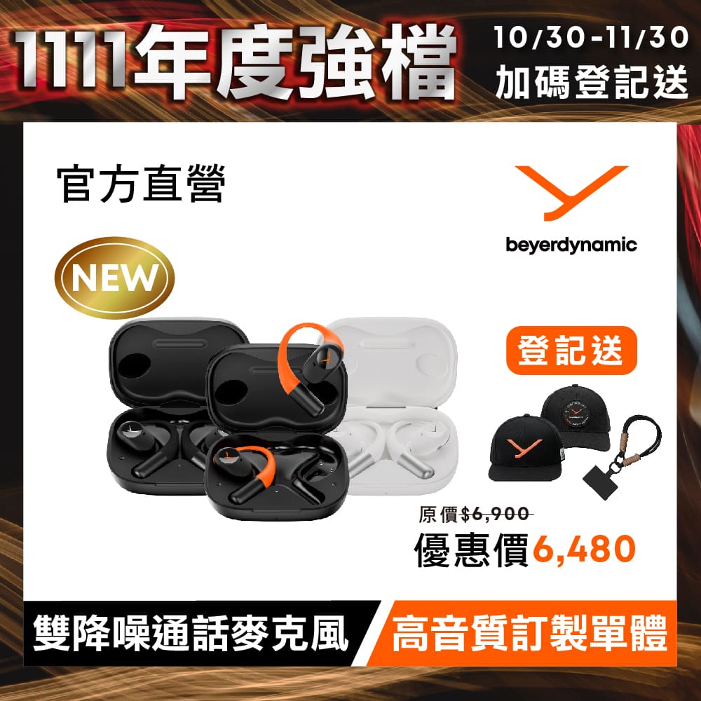 beyerdynamic 拜雅 AMIRON 200 開放式藍牙耳掛式耳機