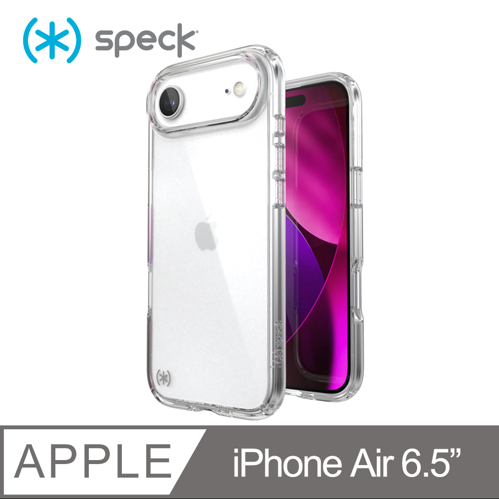 Speck iPhone Air 6.5 吋 Presidio Perfect-Clear 透明防摔殼