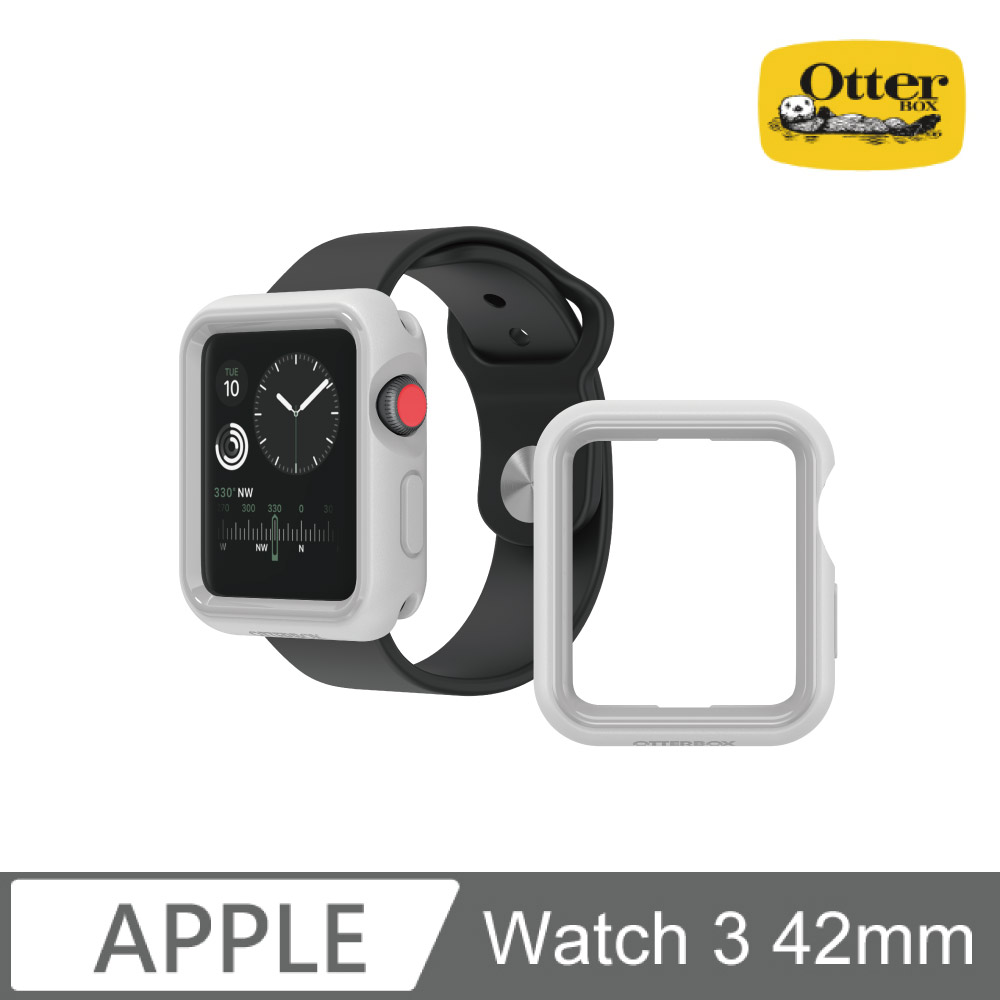 OB Apple Watch 3 42mm EXO Edge 保護殼-灰- PChome 24h購物