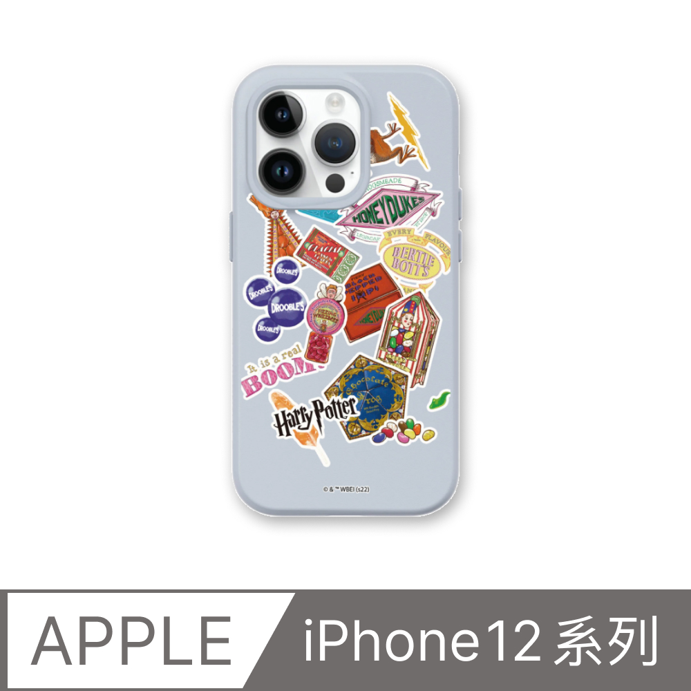 RHINOSHIELD 犀牛盾 iPhone 12系列SolidSuit防摔背蓋手機殼哈利波特-Sticker-蜂蜜公爵糖果店(多色可選)