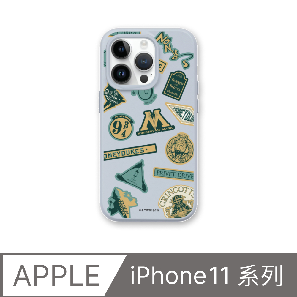 RHINOSHIELD 犀牛盾 iPhone 11系列SolidSuit防摔背蓋手機殼哈利波特-Sticker-Wizarding World(多色可選)
