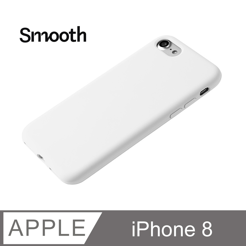 【液態矽膠殼】iphone 8 手機殼 i8 保護殼 矽膠 軟殼 (白色)