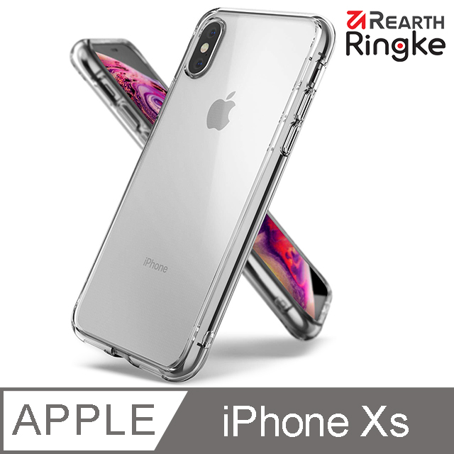 【Ringke】Rearth iPhone Xs [Fusion] 透明背蓋防撞手機殼