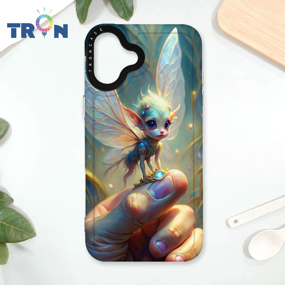 TRON IPhone 16 PLUS 指尖上的精靈 太空殼 透黑款 手機殼