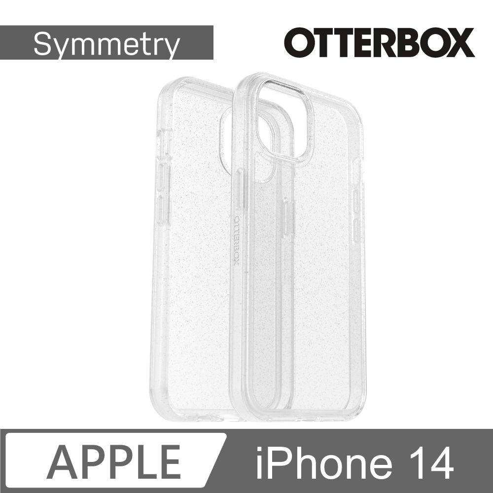 OTTERBOX iPhone 14 Symmetry炫彩透明保護殼-Stardust星塵