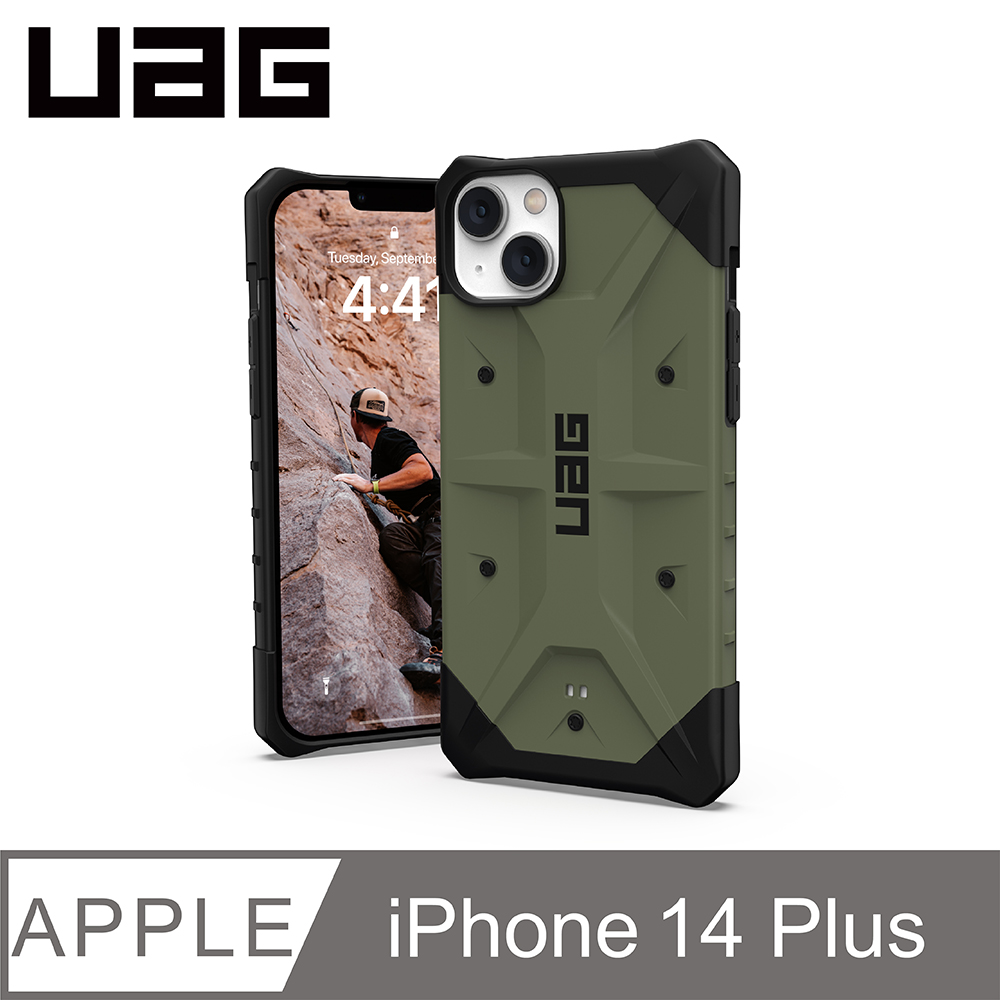 UAG iPhone 14 Plus 耐衝擊保護殼-綠