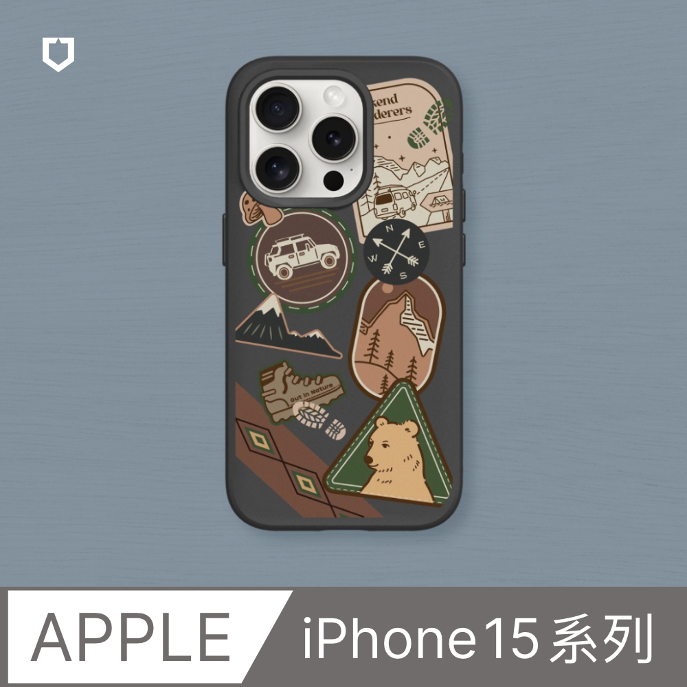 RHINOSHIELD 犀牛盾 iPhone 14系列SolidSuit防摔背蓋手機殼獨家設計-回訪自然(多色可選)
