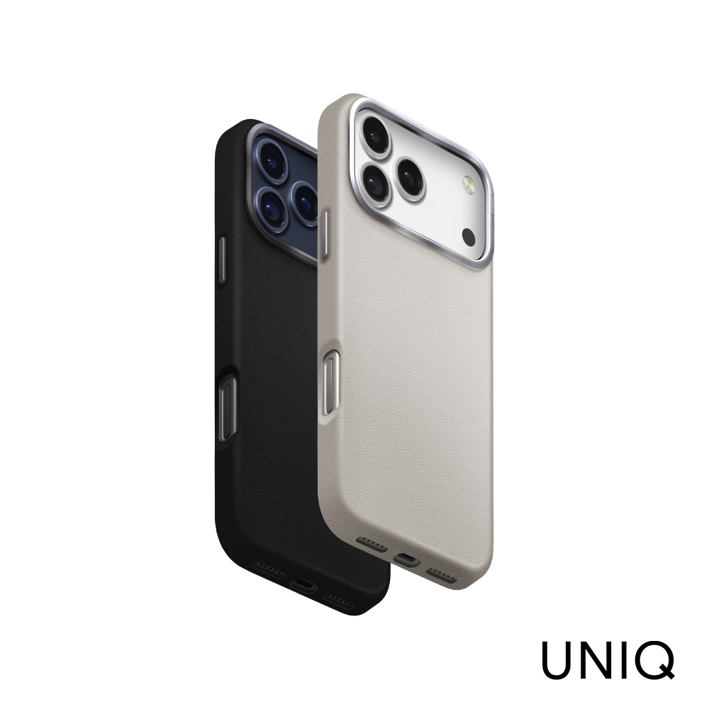 iPhone 17 Pro/17 Pro Max Lyden Magclick 耐刮皮革磁吸手機殼