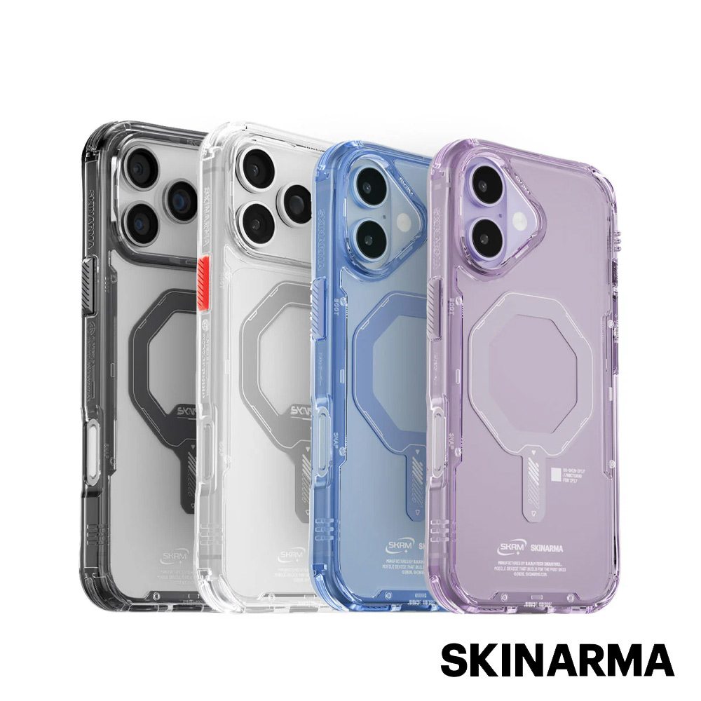 iPhone Air /17 系列 Saido低調風格磁吸防摔手機殼 附扣具(iPhone 17/Air /17 Pro/17 Pro Max)