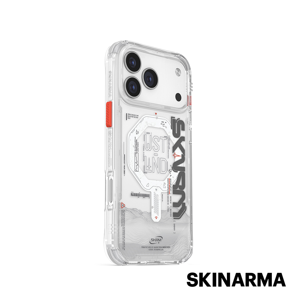 Skinarma iPhone 17 Pro/17 Pro Max Sonix荒原廢土磁吸防摔手機款 附掛環扣