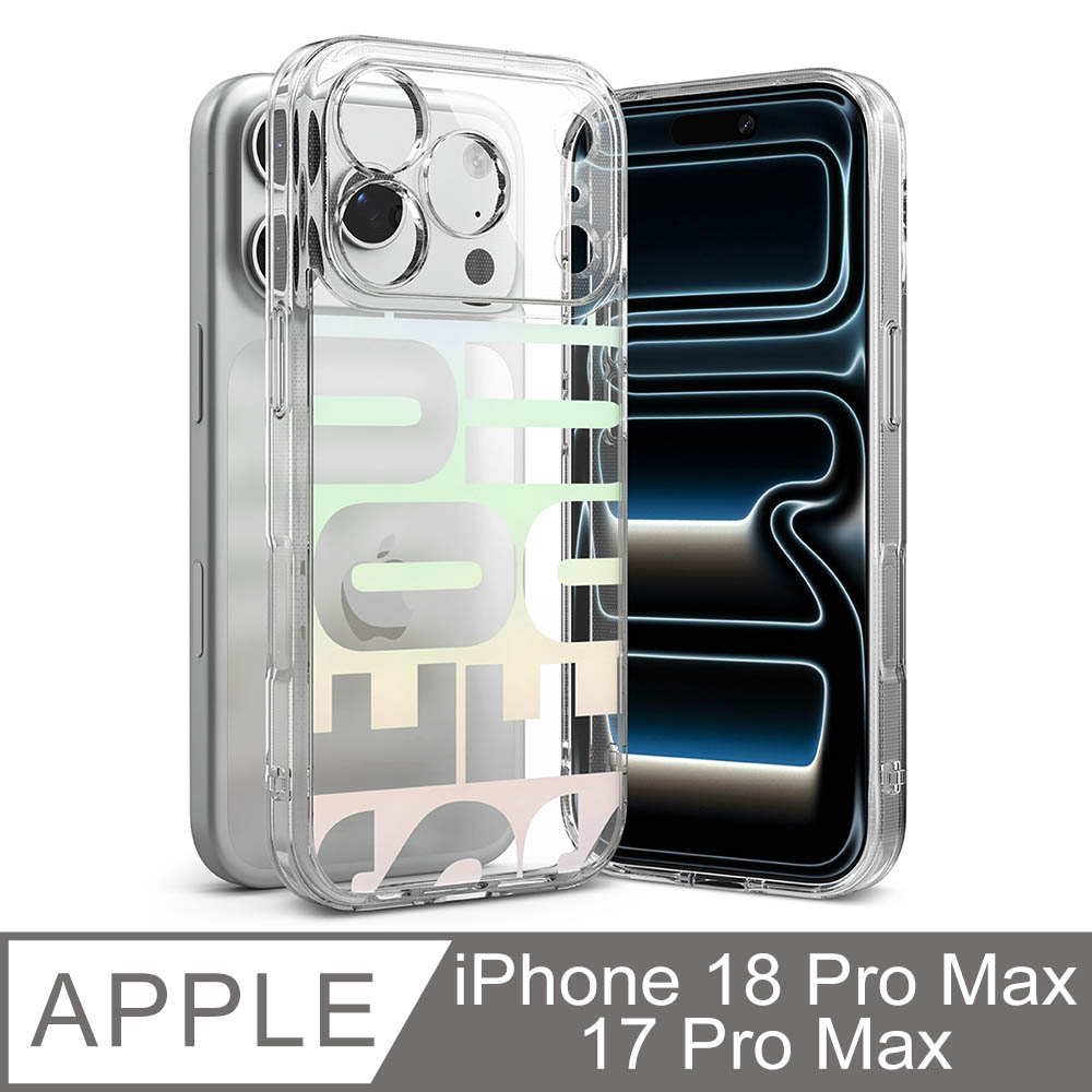 Rearth Apple iPhone 18 Pro Max (Ringke Fusion) 抗震保護殼(首爾)