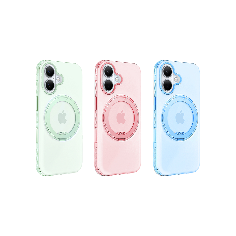Ostand R Fitness  MagSafe iPhone 16 相機按鍵旋轉支架防摔手機殼