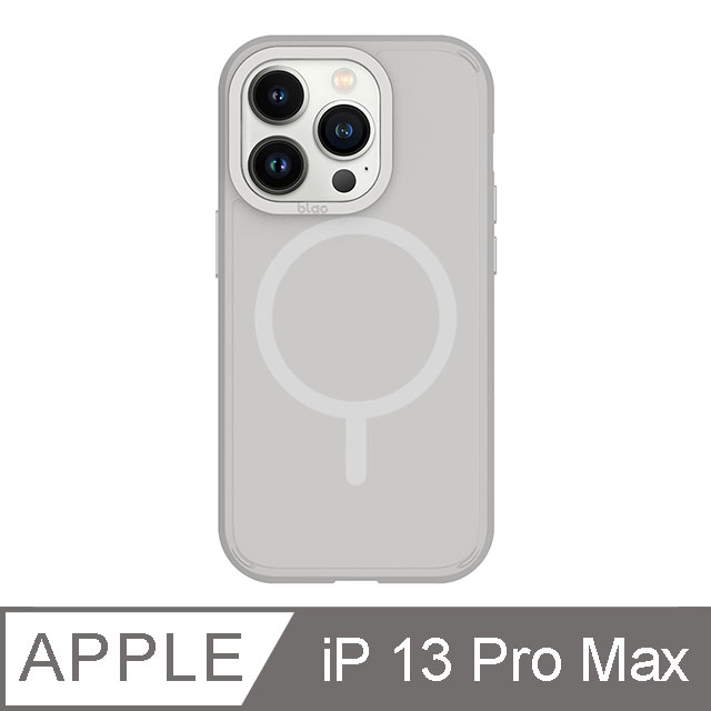 iPhone 13 Pro Max 6.7吋 BLAC Canyon峽谷強悍 MagSafe iPhone手機殼 迷霧灰