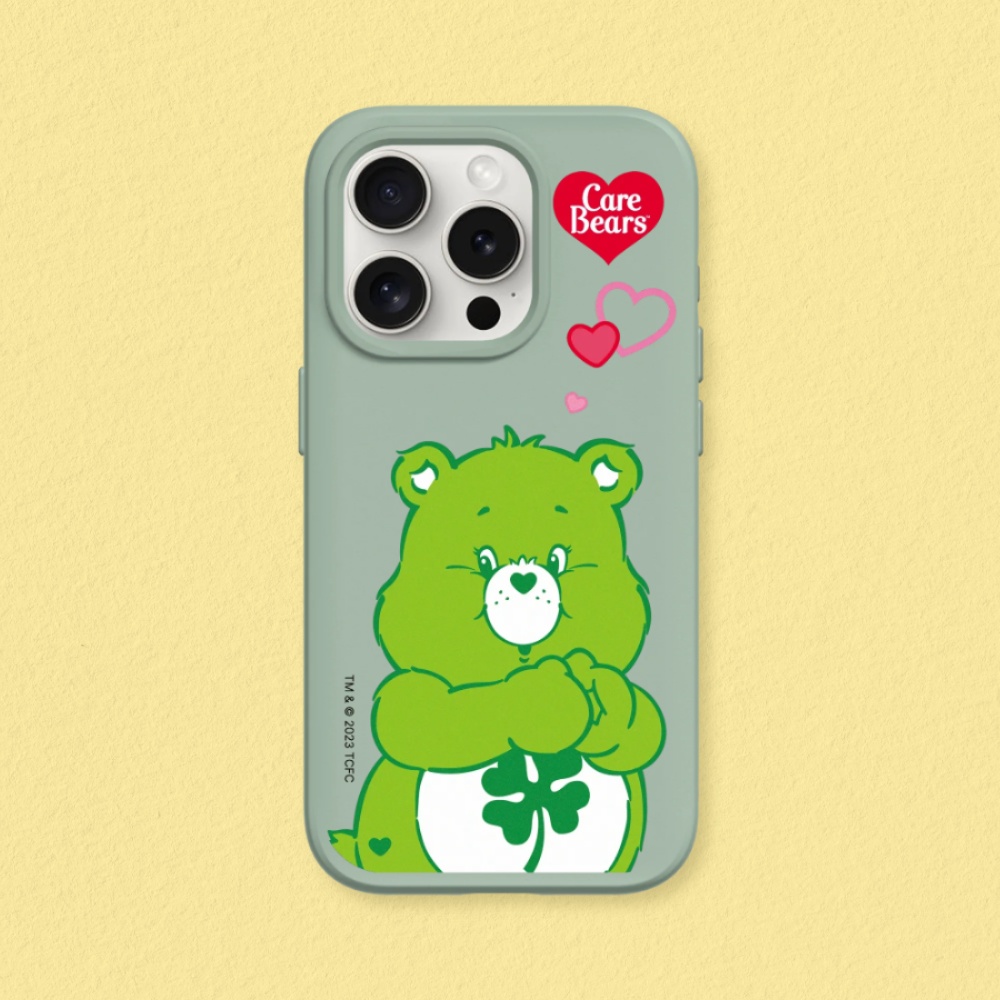 RHINOSHIELD 犀牛盾 iPhone 13系列SolidSuit(MagSafe兼容)防摔手機殼Care Bears系列-Good Luck Bear