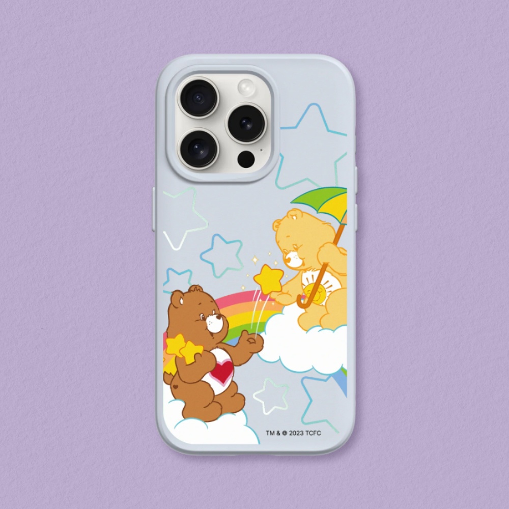 RHINOSHIELD 犀牛盾 iPhone SE3/SE2/8/7系列SolidSuit防摔背蓋手機殼Care Bears系列-熊滿星空(多色可選)