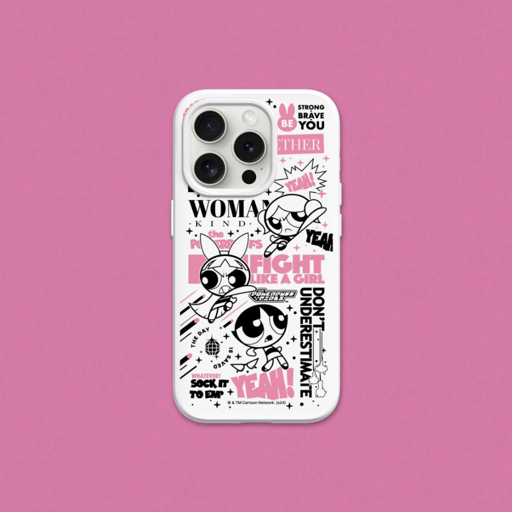 RHINOSHIELD 犀牛盾 iPhone 14系列SolidSuit(MagSafe兼容)防摔手機殼|飛天小女警系列-女孩的力量海報款