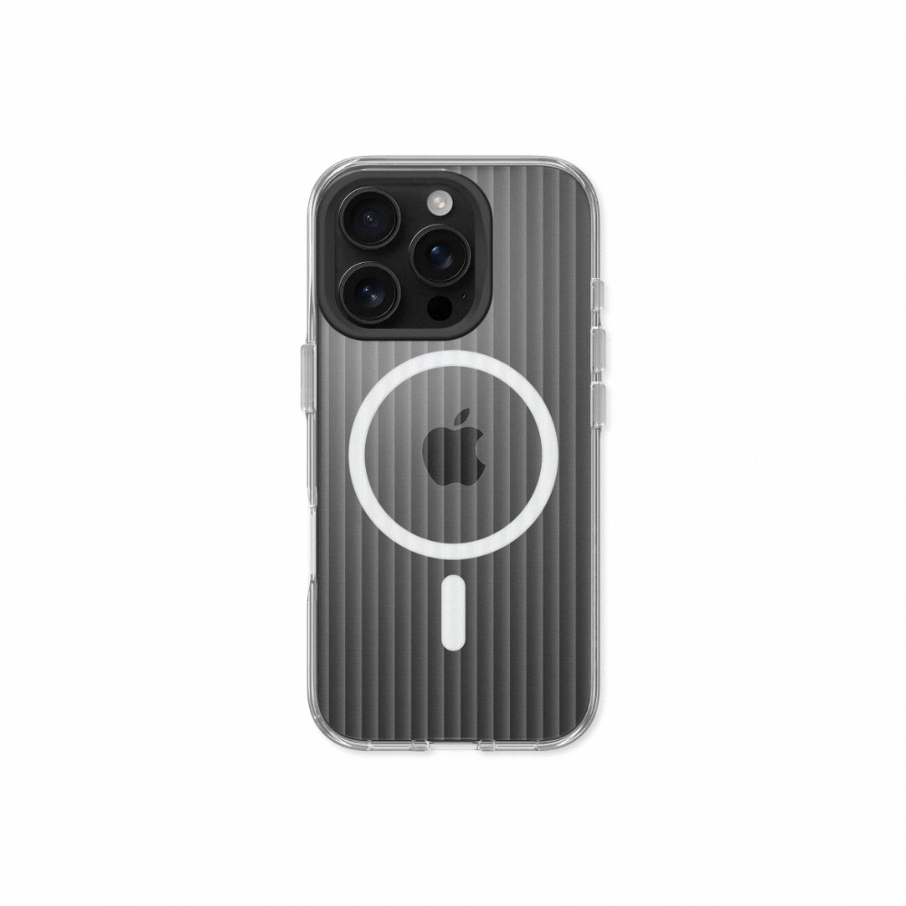 RHINOSHIELD 犀牛盾 iPhone 14/Plus/Pro/Pro Max Clear(MagSafe兼容)透明防摔手機殼-獨家設計玻璃紋理-長虹玻璃