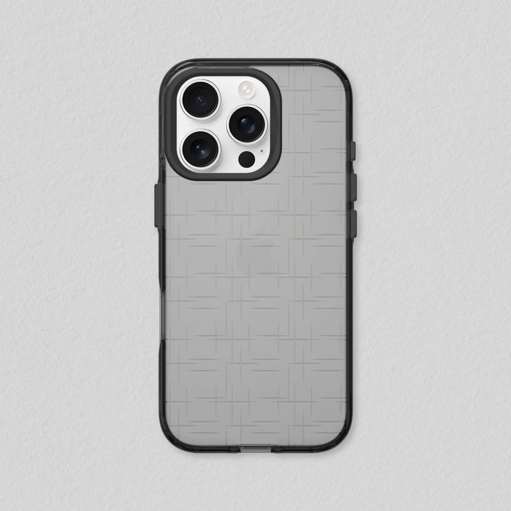 RHINOSHIELD 犀牛盾 iPhone 14/Plus/Pro/Pro Max JellyTint透明防摔手機殼-獨家設計玻璃紋理-十字花紋玻璃
