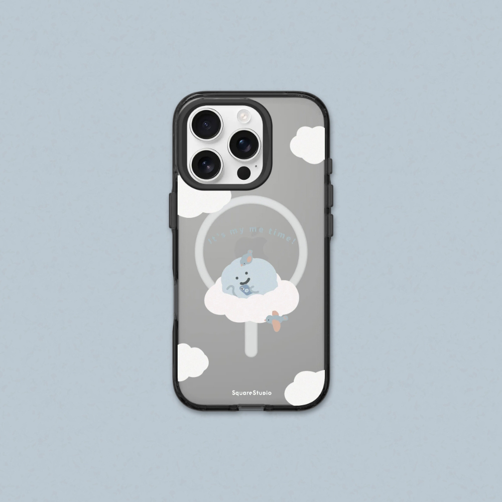 RHINOSHIELD 犀牛盾 iPhone 13 JellyTint(MagSafe兼容)透明防摔手機殼｜方坊系列-Me time