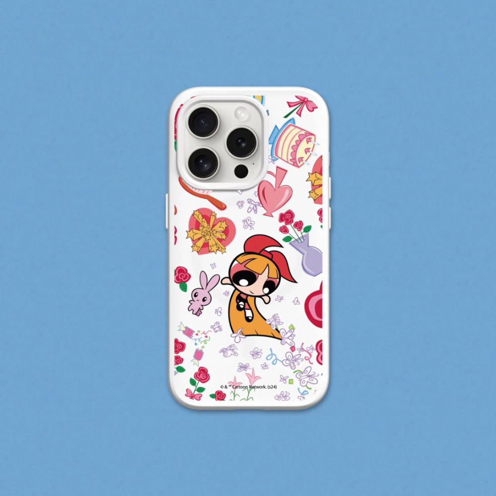 RHINOSHIELD 犀牛盾 iPhone 15/Plus/Pro/Pro Max SolidX MagSafe兼容 強化吸震緩衝防摔磁吸手機殼|飛天小女警-花花