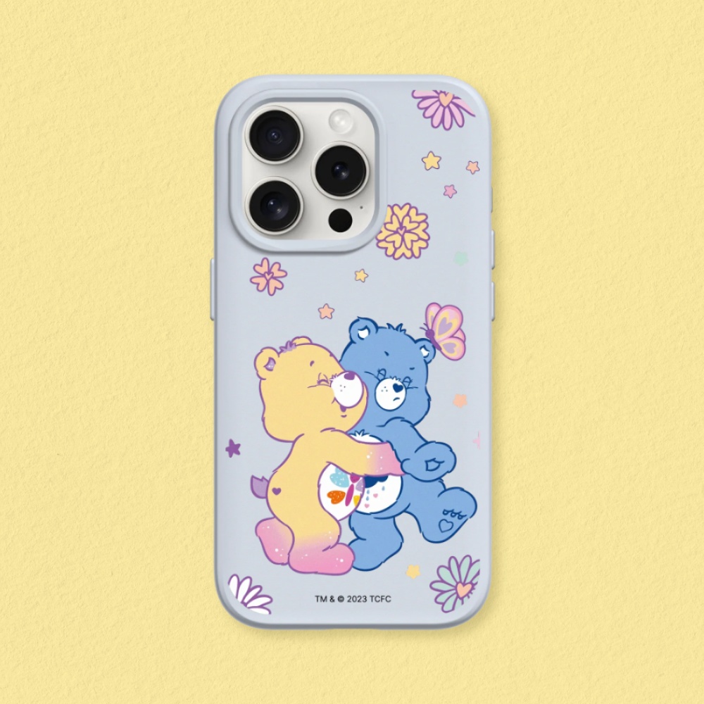 RHINOSHIELD 犀牛盾 iPhone 15/Plus/Pro/Pro Max SolidX 強化吸震緩衝防摔手機殼|Care Bears-抱一個