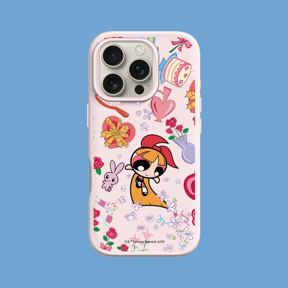 RHINOSHIELD 犀牛盾 iPhone 16/Plus/Pro/Pro Max SolidX 強化吸震緩衝防摔手機殼|飛天小女警-花花