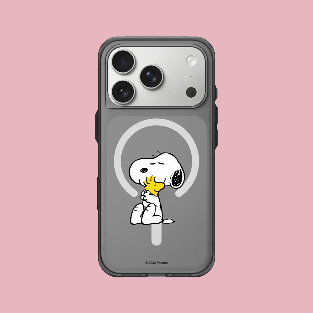 RHINOSHIELD 犀牛盾 iPhone 17系列 Clear MagSafe兼容 透明防摔磁吸手機殼/保護殼|Snoopy史努比-經典-Snoopy&胡士托