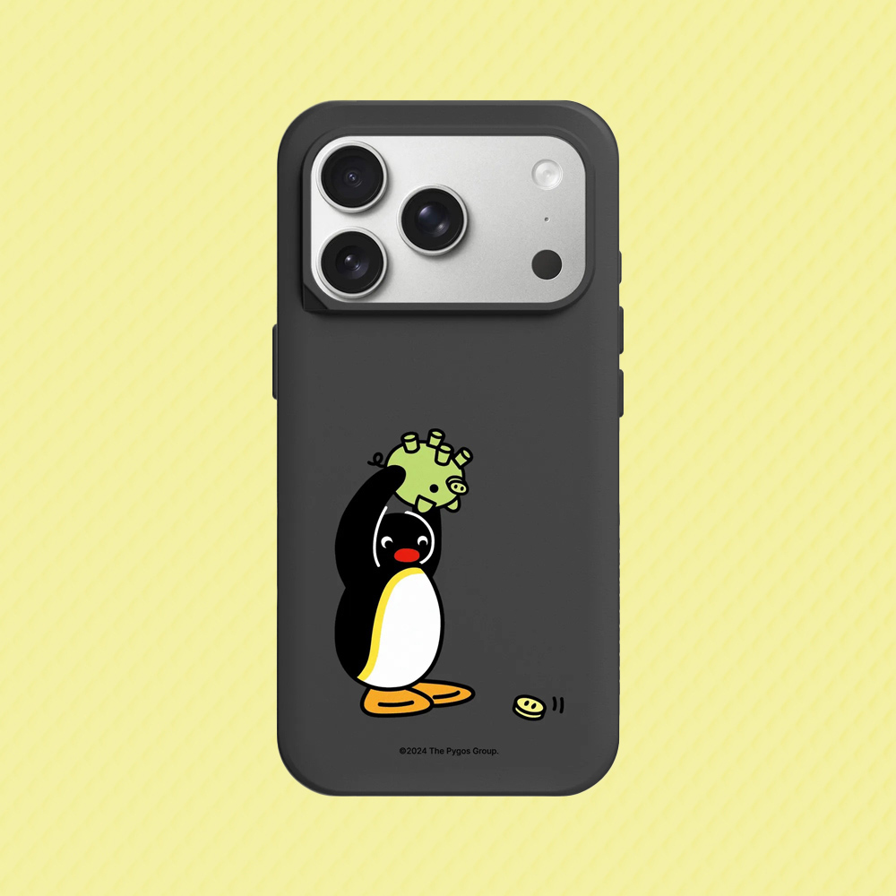 RHINOSHIELD 犀牛盾 iPhone 17/Air/Pro/Max SolidX MagSafe兼容 防摔磁吸手機殼/保護殼|Pingu企鵝家族-Pingu-月底了嗎?