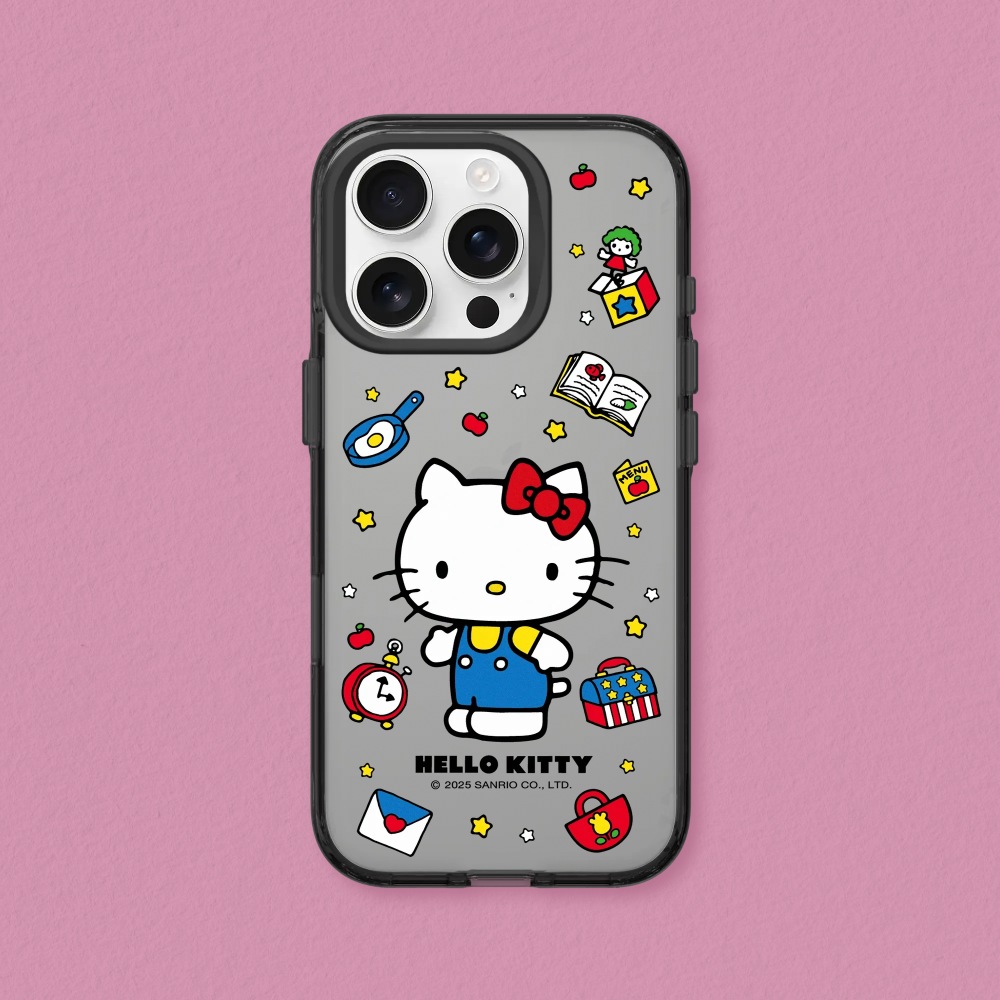 RHINOSHIELD 犀牛盾 iPhone 13/Pro/Max Clear 抗黃化透明防摔手機殼｜Hello Kitty系列-生活小物
