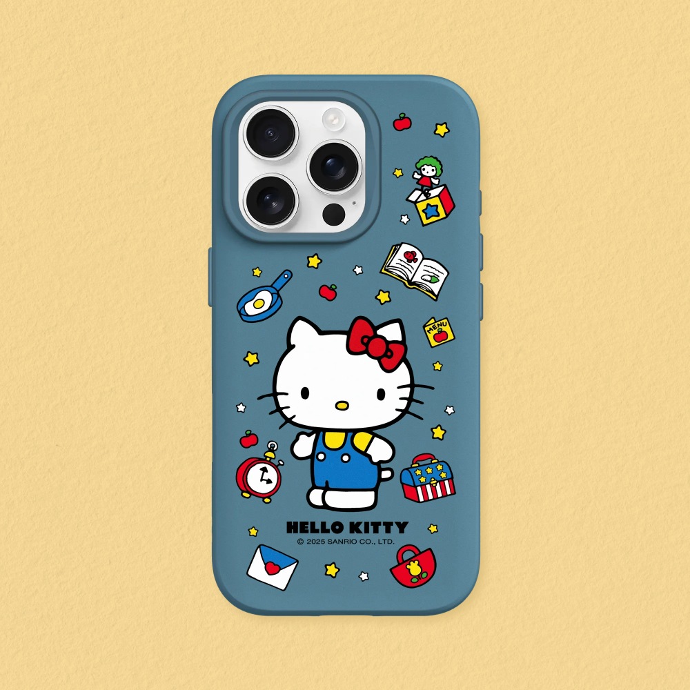 RHINOSHIELD 犀牛盾 iPhone 16e SolidSuit 經典防摔背蓋手機殼|Hello Kitty-生活小物