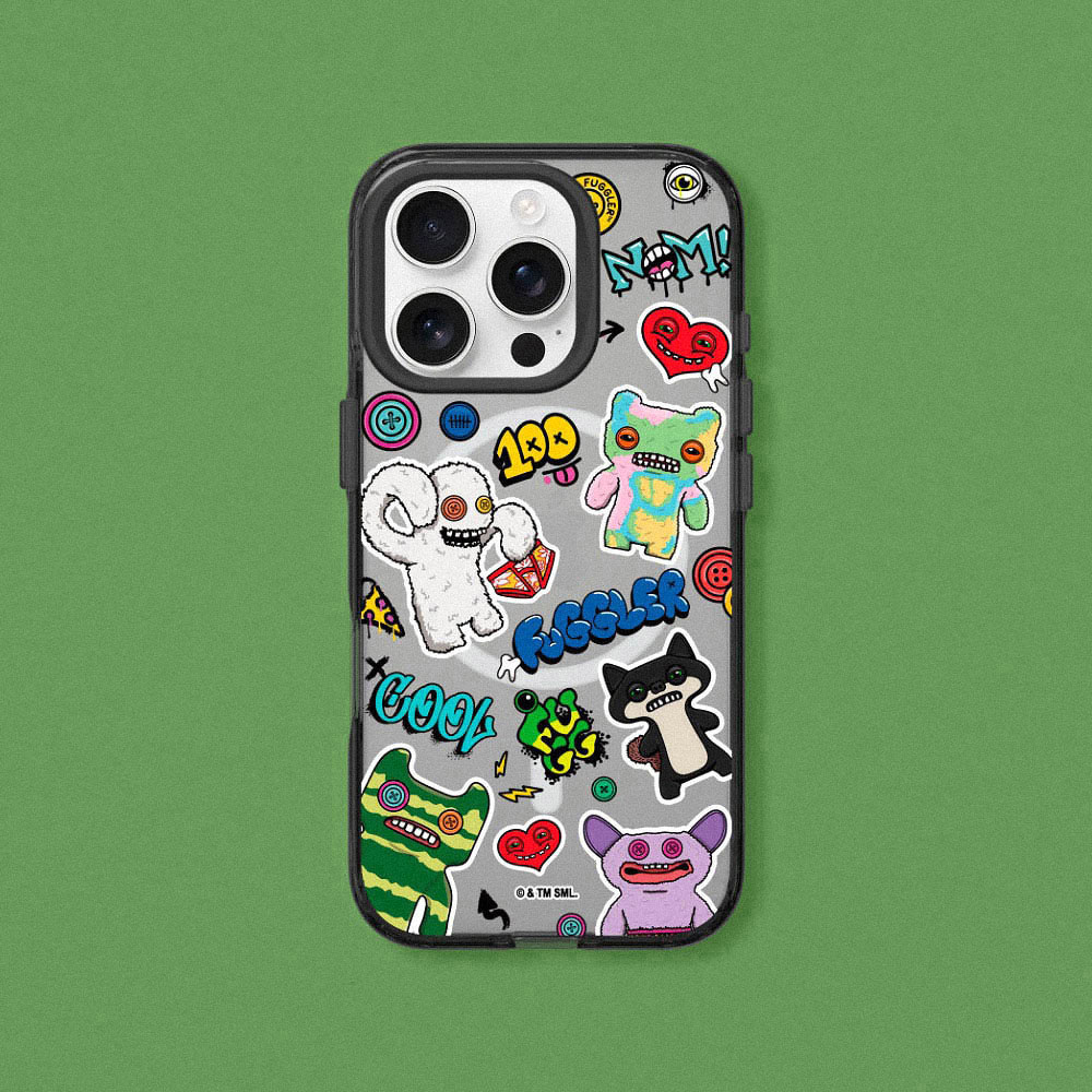 RHINOSHIELD 犀牛盾 iPhone 13/Pro/Pro Max Clear MagSafe兼容 透明防摔磁吸手機殼|Fuggler放克牙寶-貼貼怪