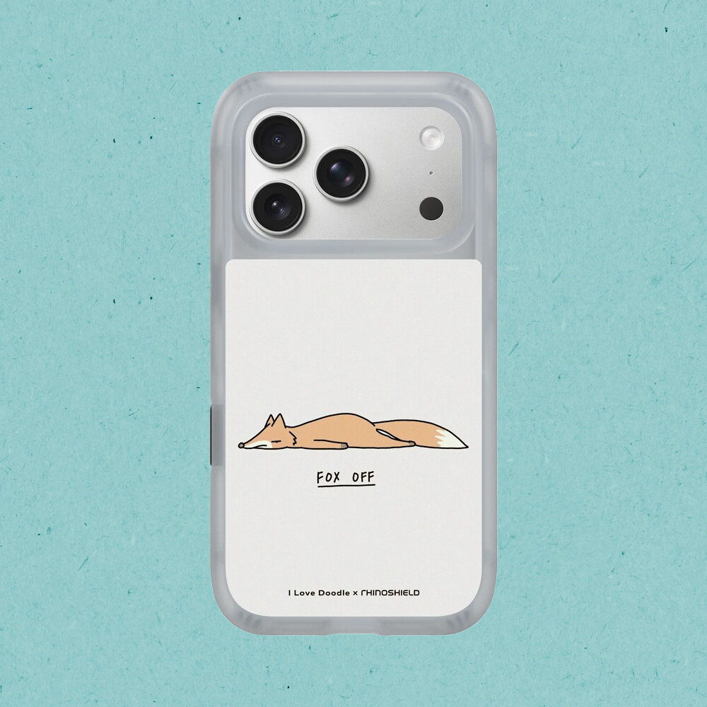 RHINOSHIELD 犀牛盾 iPhone 17/Air/Pro/Max AirX MagSafe兼容 極致氣墊緩衝磁吸防摔手機殼/保護殼|ilovedoodle系列-狐狸
