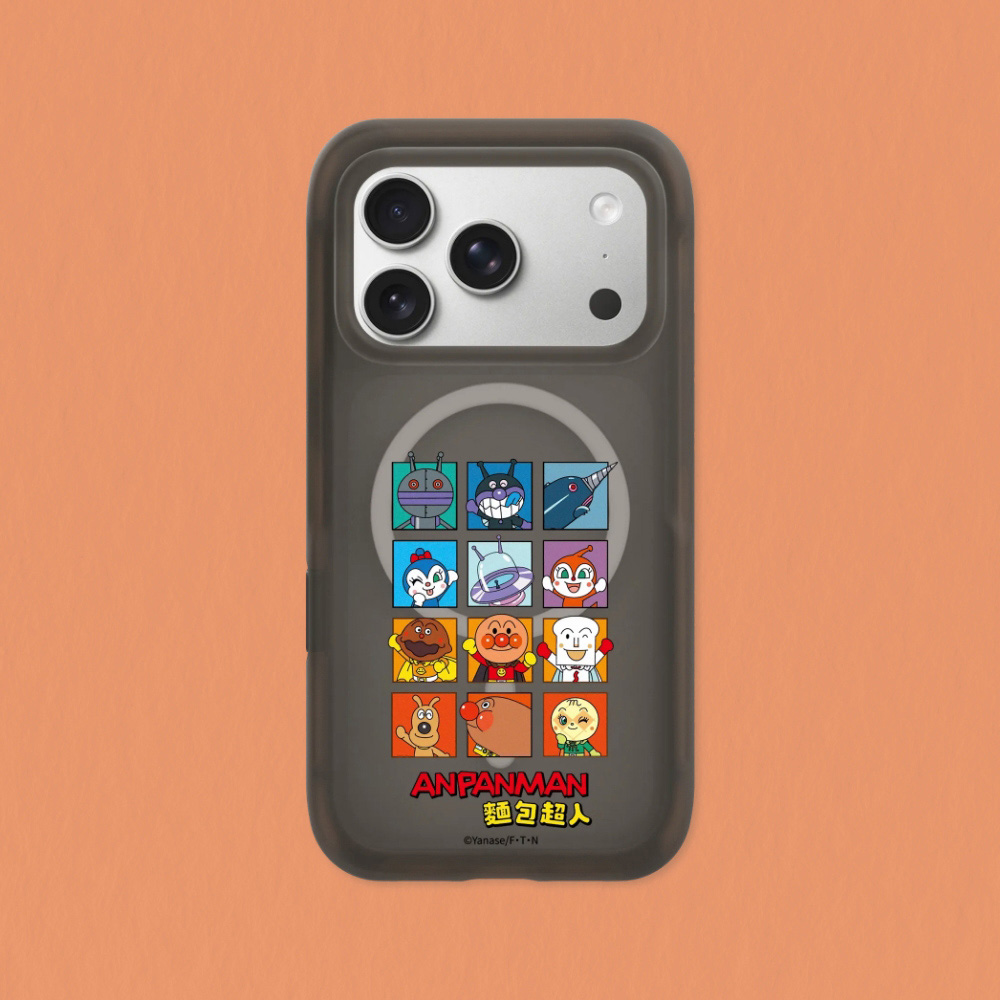RHINOSHIELD 犀牛盾 iPhone 17/Air/Pro/Max AirX MagSafe兼容 極致氣墊磁吸防摔手機殼/保護殼|麵包超人-麵包超人總動員