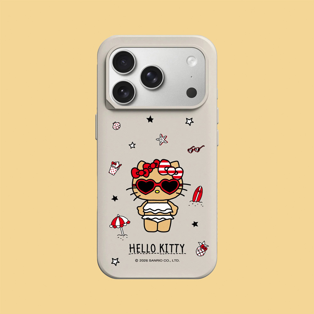 RHINOSHIELD 犀牛盾 iPhone 17/Air/Pro/Pro Max SolidX 強化吸震緩衝防摔手機殼/保護殼|Hello Kitty-愛心墨鏡