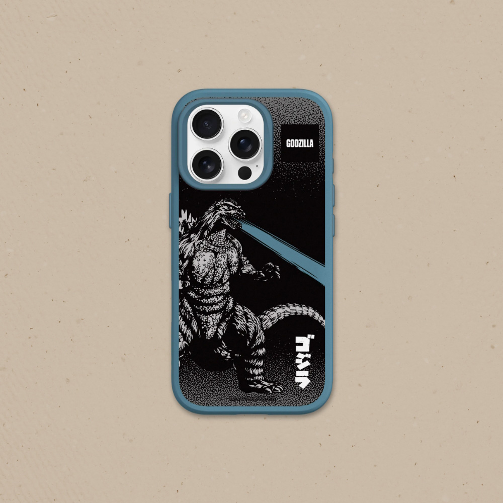 RHINOSHIELD 犀牛盾 iPhone 14/Plus/Pro/Pro Max SolidSuit 經典防摔背蓋手機殼|哥吉拉Godzilla系列-發動攻擊!