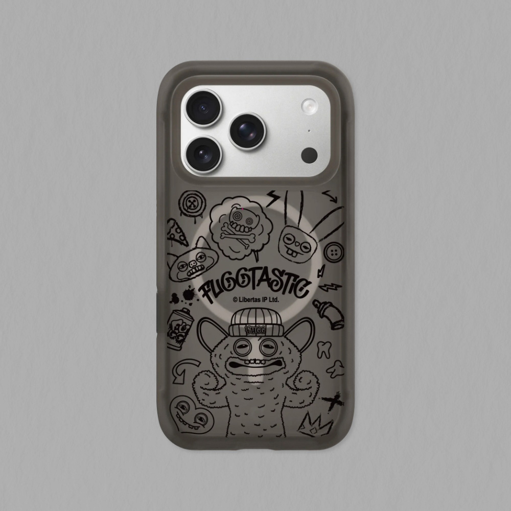 RHINOSHIELD 犀牛盾 iPhone 17/Air/Pro/Pro Max AirX MagSafe兼容 氣墊磁吸防摔手機殼|Fuggler放克牙寶-真是太棒了-線條版