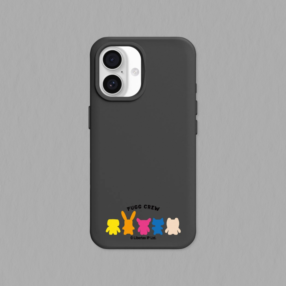RHINOSHIELD 犀牛盾 iPhone 16/Plus/Pro/Pro Max SolidX MagSafe兼容 強化吸震緩衝防摔磁吸手機殼｜Fuggler放克牙寶-牙小隊