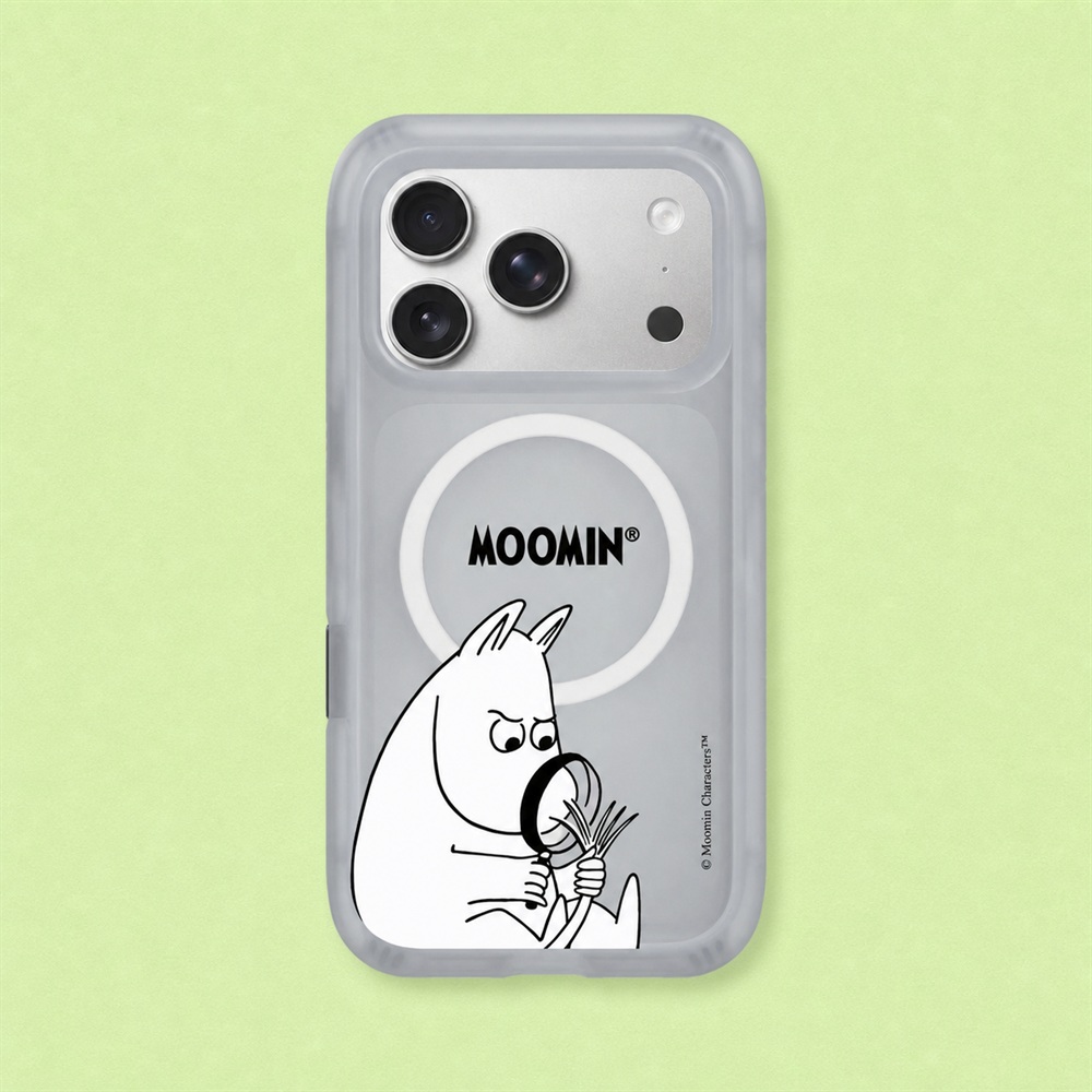 RHINOSHIELD 犀牛盾 iPhone 17/Air/Pro/Pro Max AirX MagSafe兼容 極致氣墊緩衝磁吸防摔手機殼|姆明Moomin-頭髮分岔了嗎?