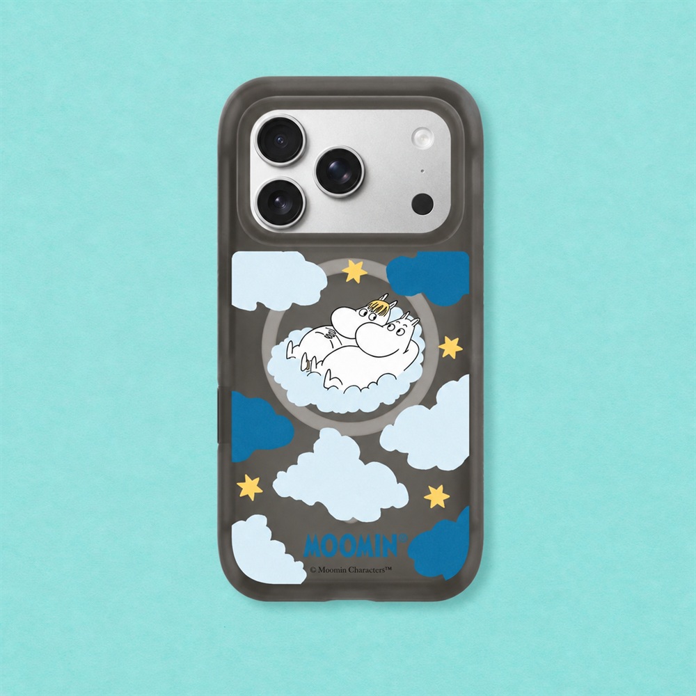 RHINOSHIELD 犀牛盾 iPhone 17/Air/Pro/Pro Max AirX MagSafe兼容 磁吸防摔手機殼|姆明Moomin-Moomin&歌妮-雲上小戀曲