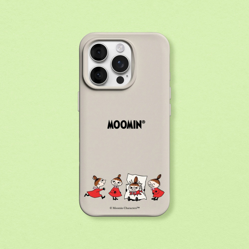 RHINOSHIELD 犀牛盾 iPhone 16/Plus/Pro/Pro Max SolidX 強化吸震緩衝防摔手機殼|姆明Moomin-小美Little My