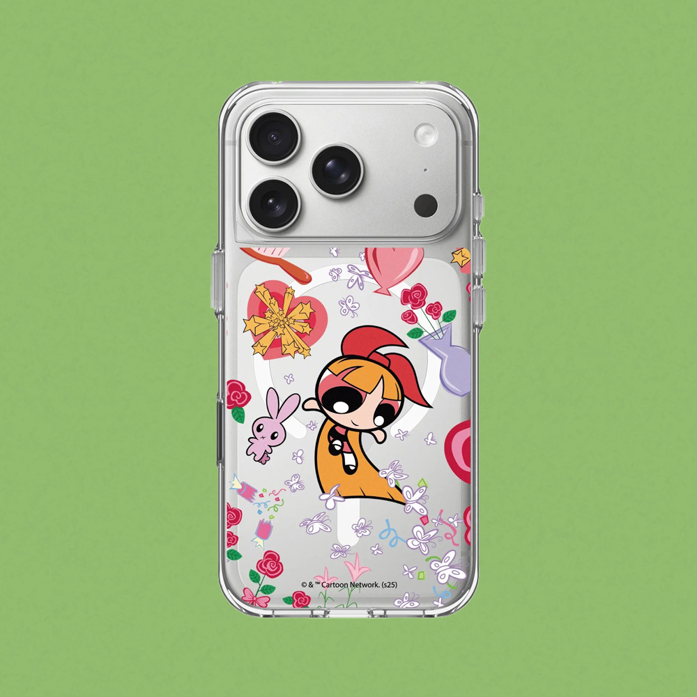 RHINOSHIELD 犀牛盾 iPhone 18 Pro / 18 Pro Max Clear MagSafe兼容 抗黃化透明防摔磁吸手機殼｜飛天小女警-花花